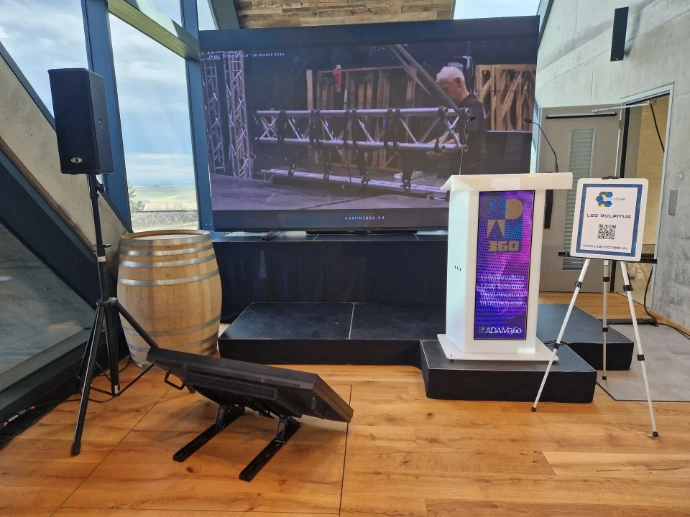 LightCube LED kocka installáció rendezvényen, prémium LED élmény-eszköz bérbeadá